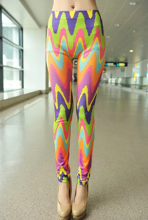 Women's Colorful Leggings