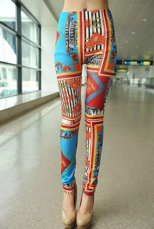 Women's Colorful Leggings