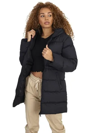 Womens Dominical Black Padded Jacket - UK 12
