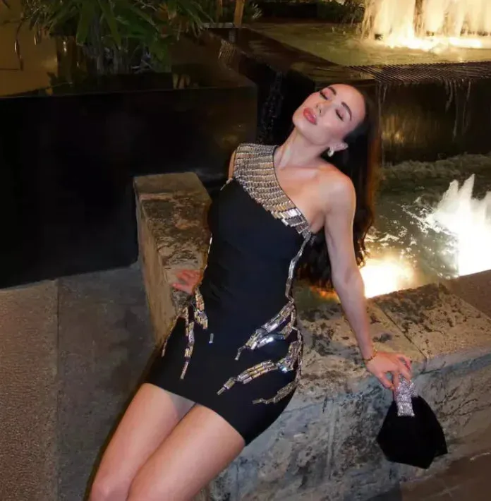 Women's Fashion Short Bandage One-Piece Wrap Dress