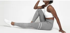 Women's Summer High Waist Elastic Fitness Leggings With Dots