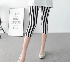 Women's Summer High Waist Elastic Stretch Leggings