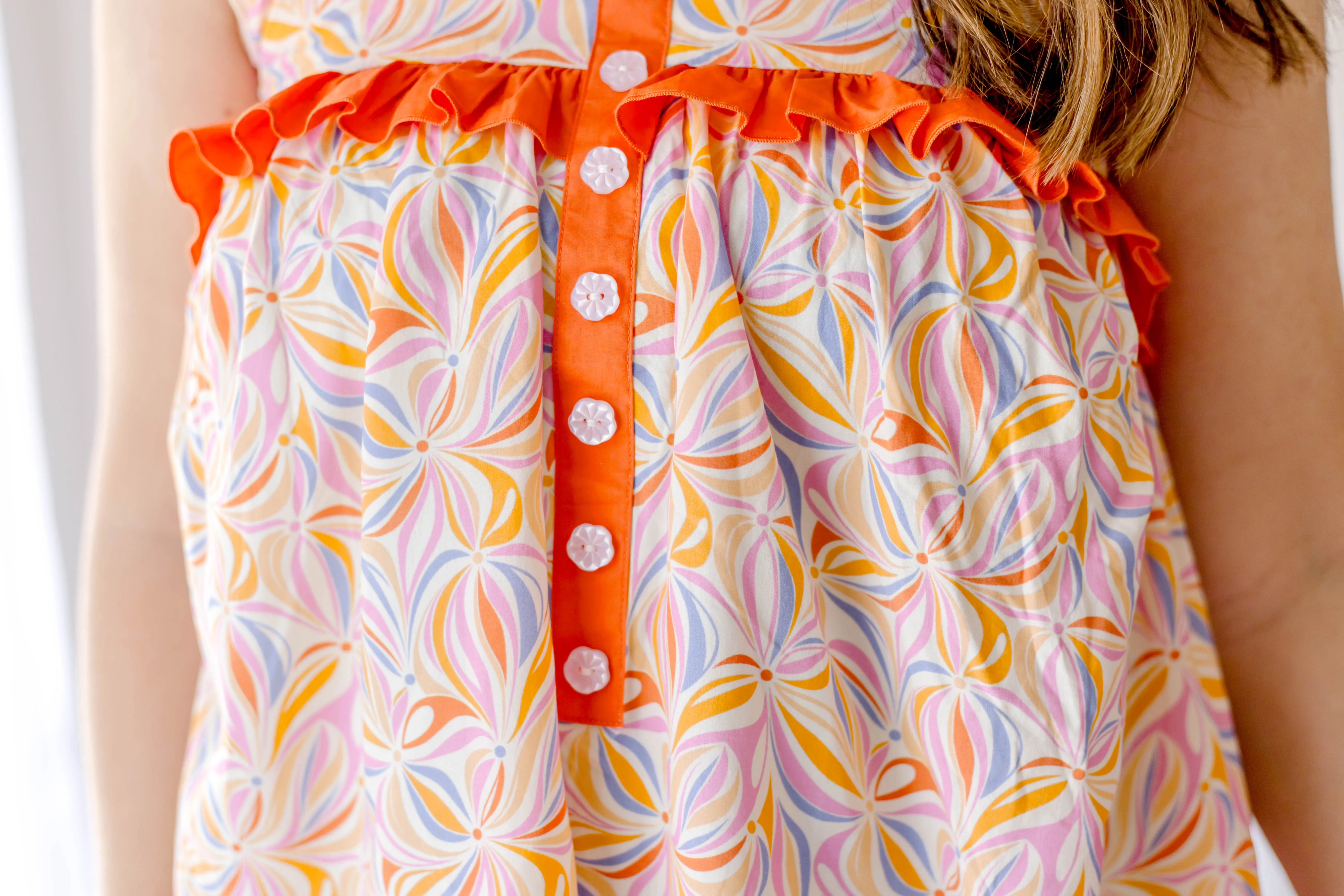Women's Top | Groovy Grapefruit