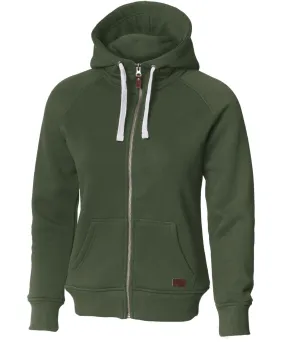 Womens Williamsburg  fashionable hooded sweatshirt | Olive