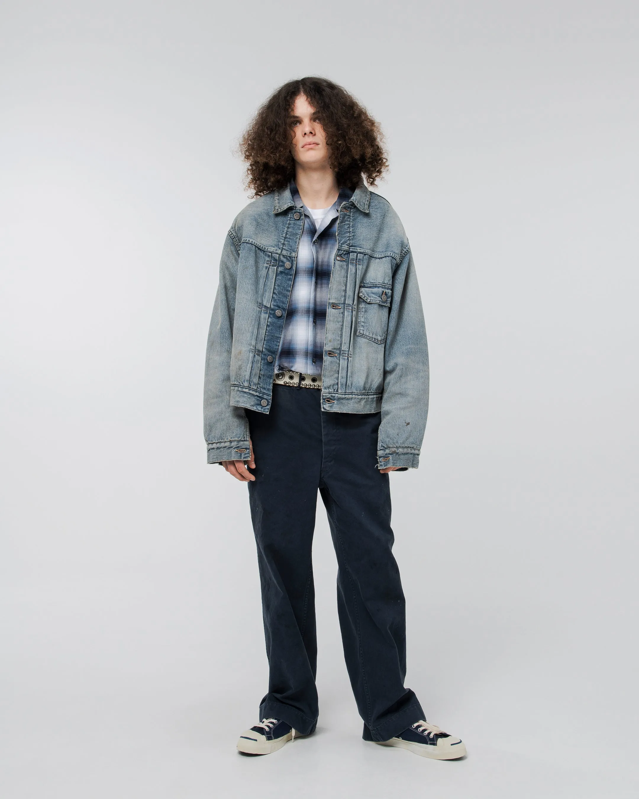 WORK TROUSERS DUSTY